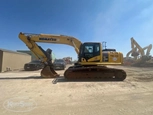 Side of used Excavator
